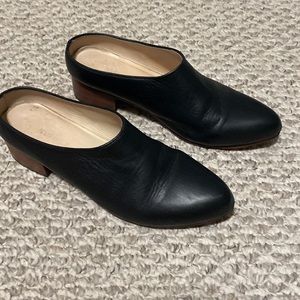 Nisolo Sofia low block heeled slip on